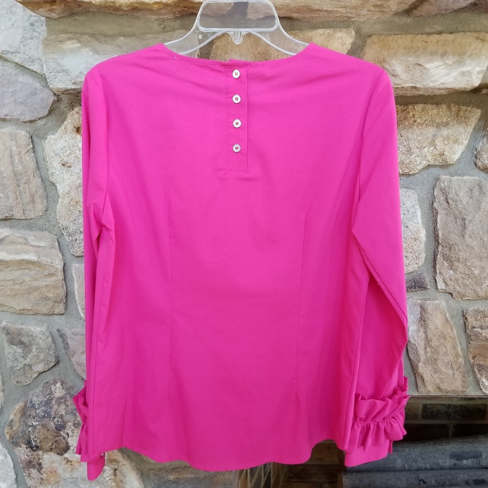 Michael Kors Shirt Size Small Pink - Picture 2 of 11